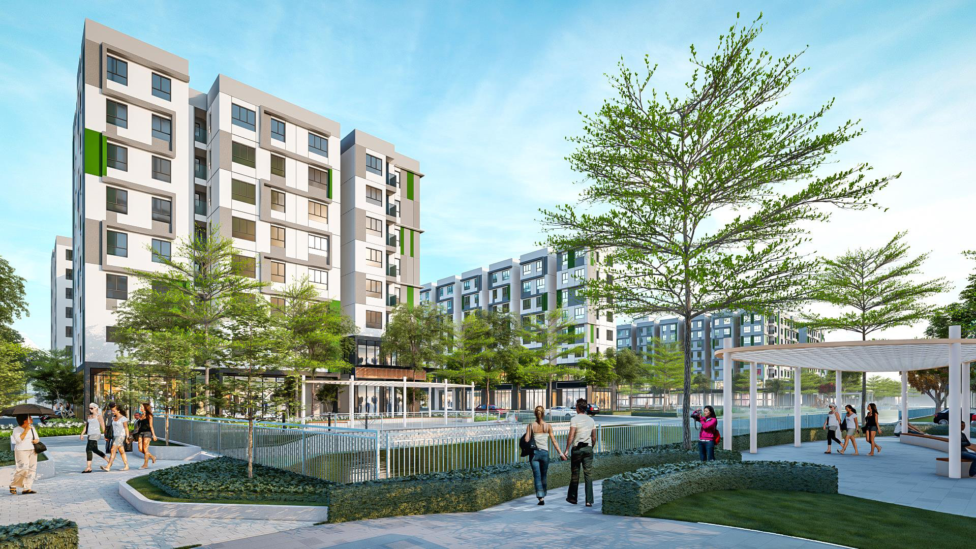 Dragon E-Home với thiết kế hiện đại v&agrave; nằm tại khu Đ&ocirc;ng - cực ph&aacute;t triển mạnh của TPHCM