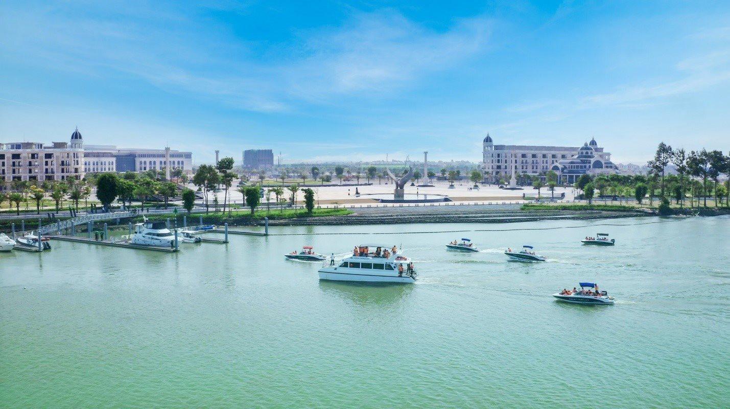 River Park 1 hưởng trọn hệ tiện &iacute;ch đồng bộ trải d&agrave;i khắp 1.000 ha của đại đ&ocirc; thị.