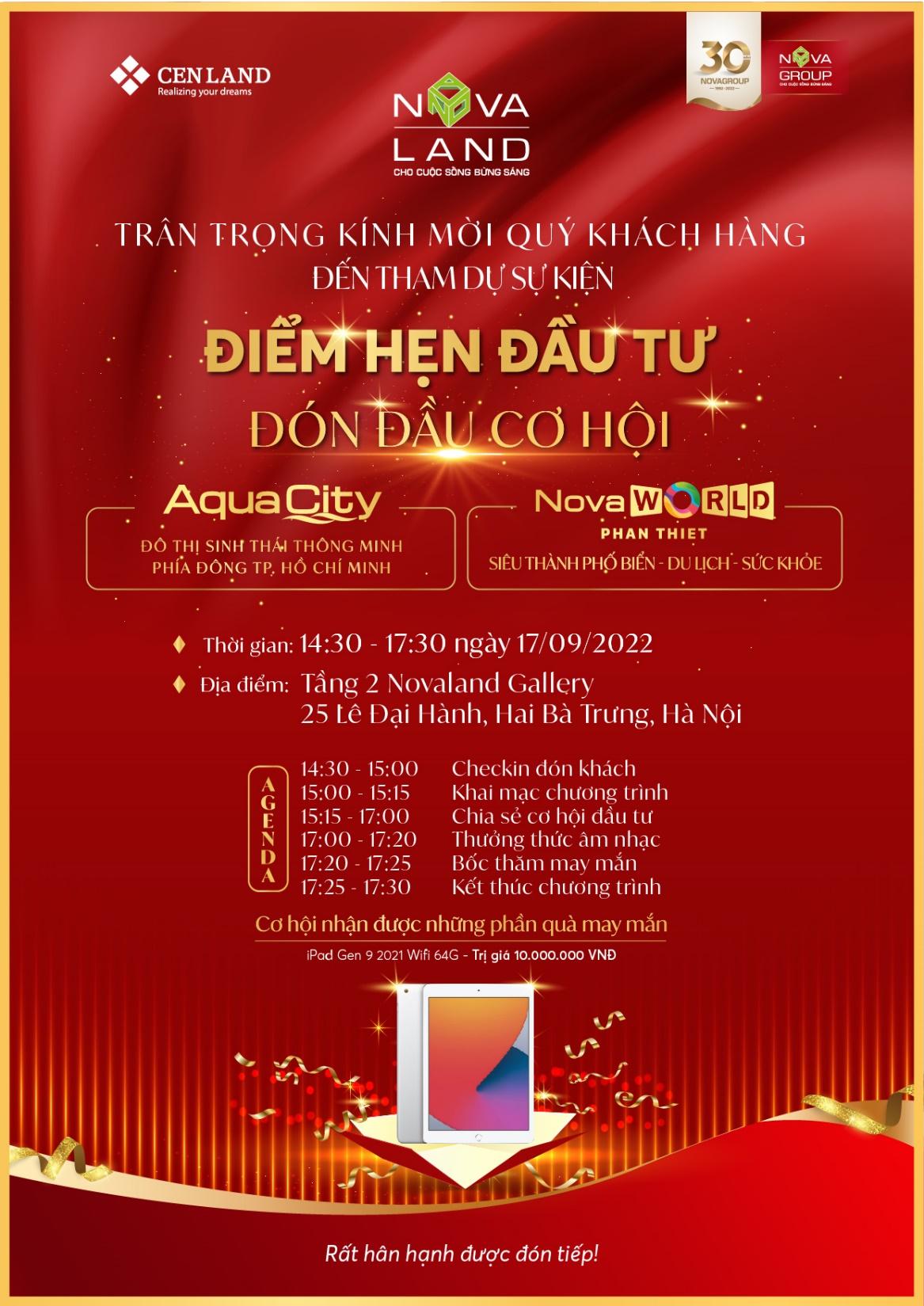 Sự kiện &ldquo;Điểm hẹn đầu tư &ndash; Đ&oacute;n đầu cơ hội&rdquo; hứa hẹn đem đến nhiều th&ocirc;ng tin đắt gi&aacute; cho nh&agrave; đầu tư &nbsp;