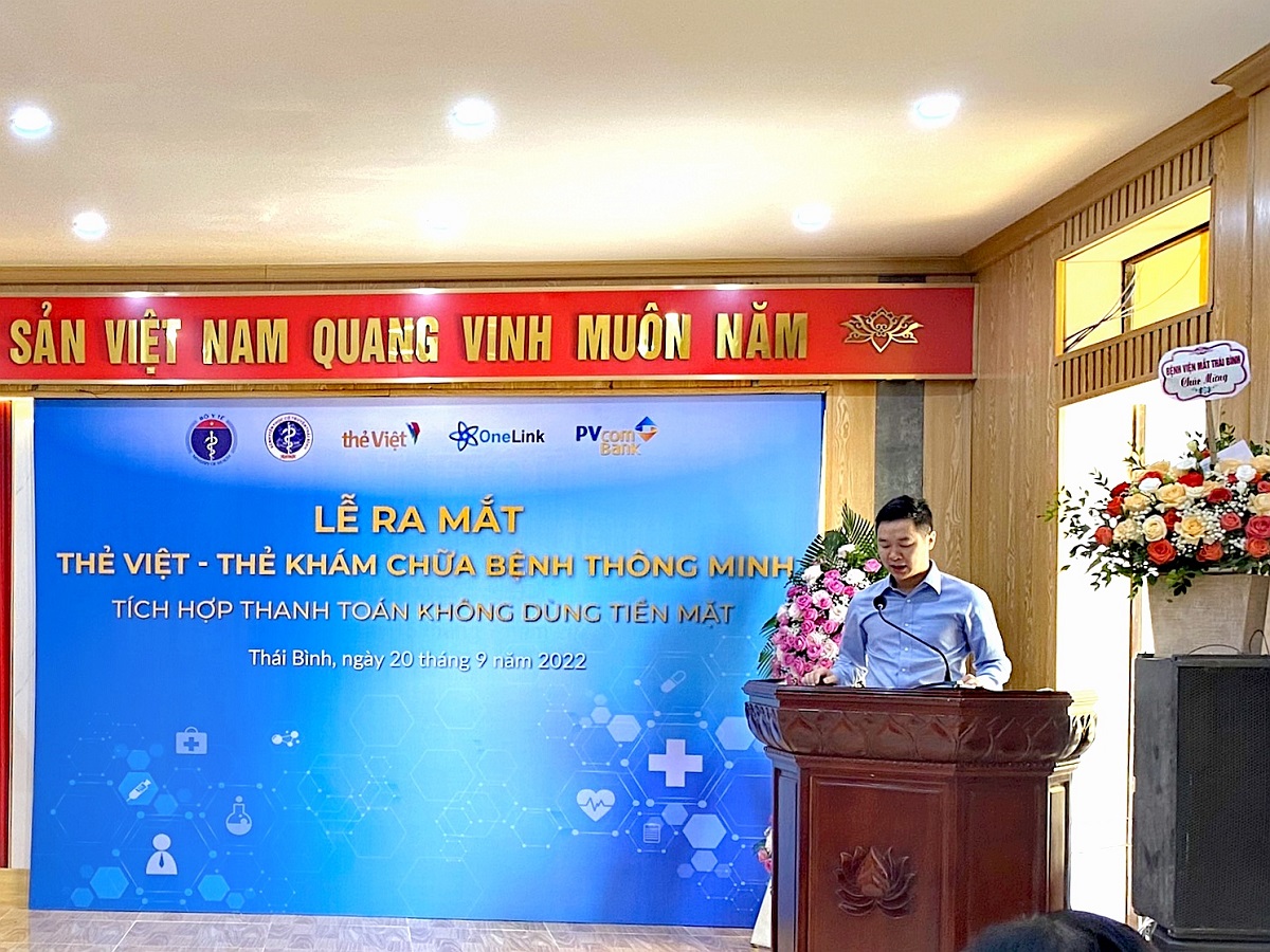 &Ocirc;ng Nguyễn Ph&uacute; Dũng &ndash; Ph&oacute; Gi&aacute;m đốc Ng&acirc;n h&agrave;ng số PVcomBank ph&aacute;t biểu tại lễ ra mắt.