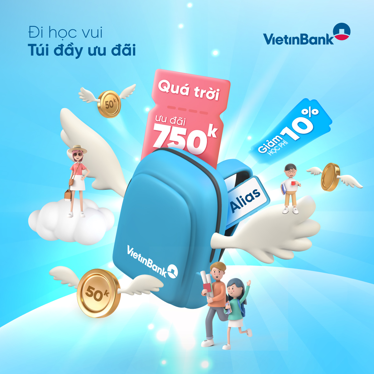 Đi học đã vui, nay còn nhận thêm ưu đãi của VietinBank - Ảnh 1