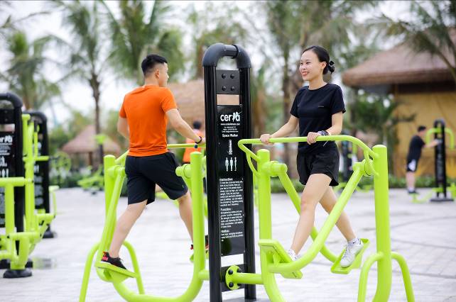 Hệ thống tiện &iacute;ch phong c&aacute;ch resort gi&uacute;p cư d&acirc;n l&agrave;m quen với lối sống khỏe mạnh mỗi ng&agrave;y