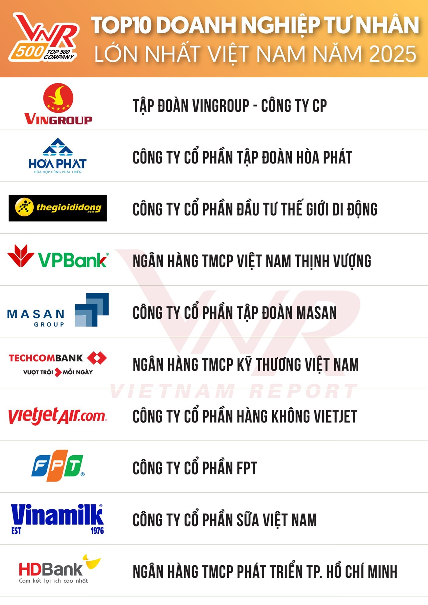 H&#242;a Ph&#225;t l&#224; doanh nghiệp sản xuất duy nhất lọt TOP 10 Doanh nghiệp lớn nhất Việt Nam - Ảnh 2