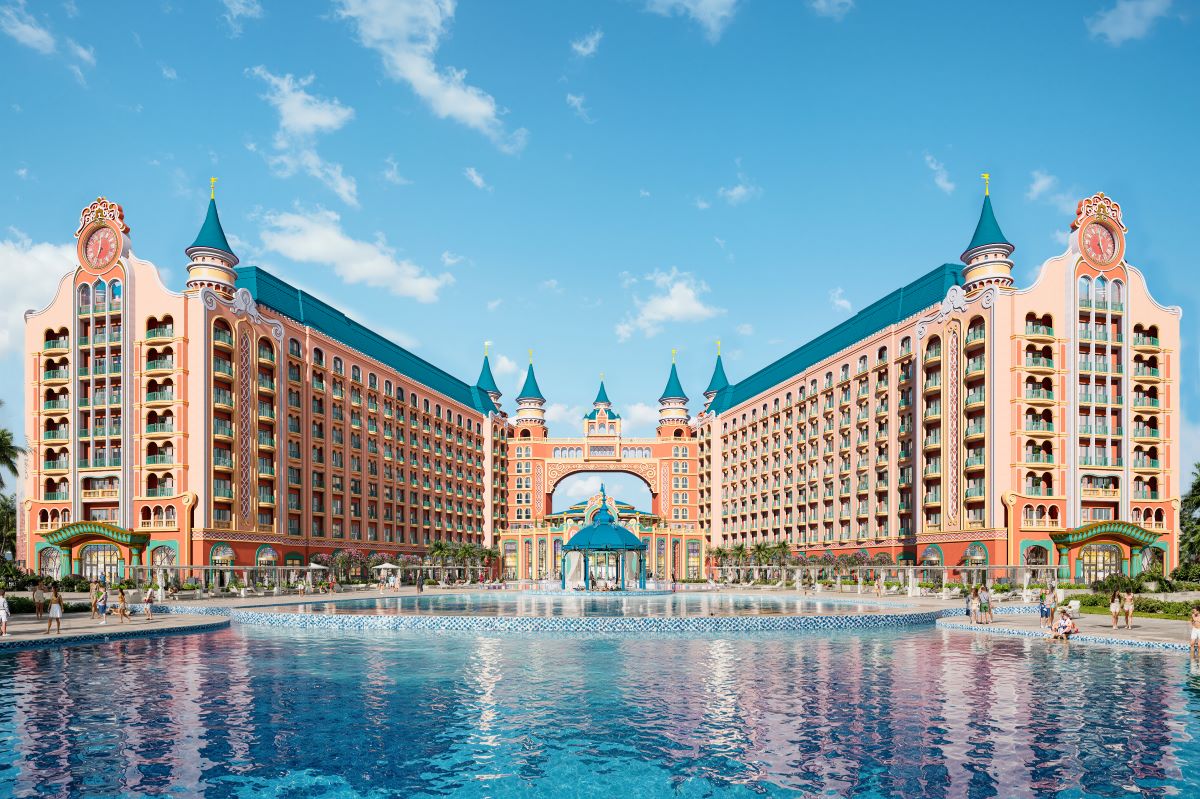 Tổ hợp kh&aacute;ch sạn với hơn 20 thương hiệu uy t&iacute;n to&agrave;n cầu đưa Vịnh Ti&ecirc;n s&aacute;nh ngang với c&aacute;c th&aacute;nh địa du lịch h&agrave;ng đầu thế giới (Ảnh phối cảnh)