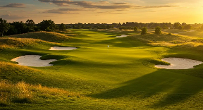 Ho&agrave;ng h&ocirc;n tuyệt đẹp của Cần Giờ l&agrave; nguồn cảm hứng để Tiger Woods v&agrave; đội ngũ thiết kế n&ecirc;n s&acirc;n golf Sunset Course (Ảnh minh họa)