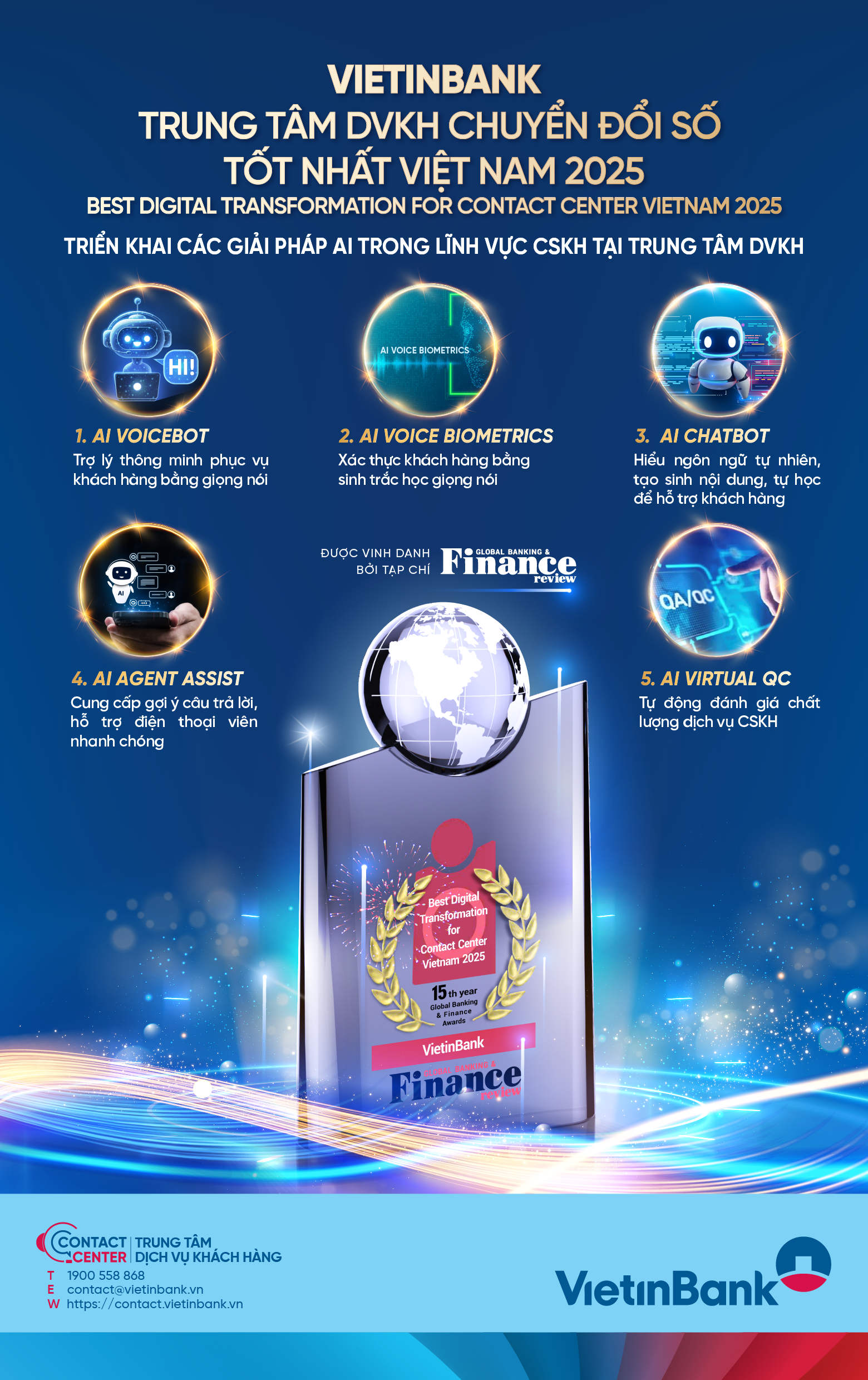 VietinBank gi&#224;nh giải thưởng quốc tế về trải nghiệm kh&#225;ch h&#224;ng - Ảnh 1