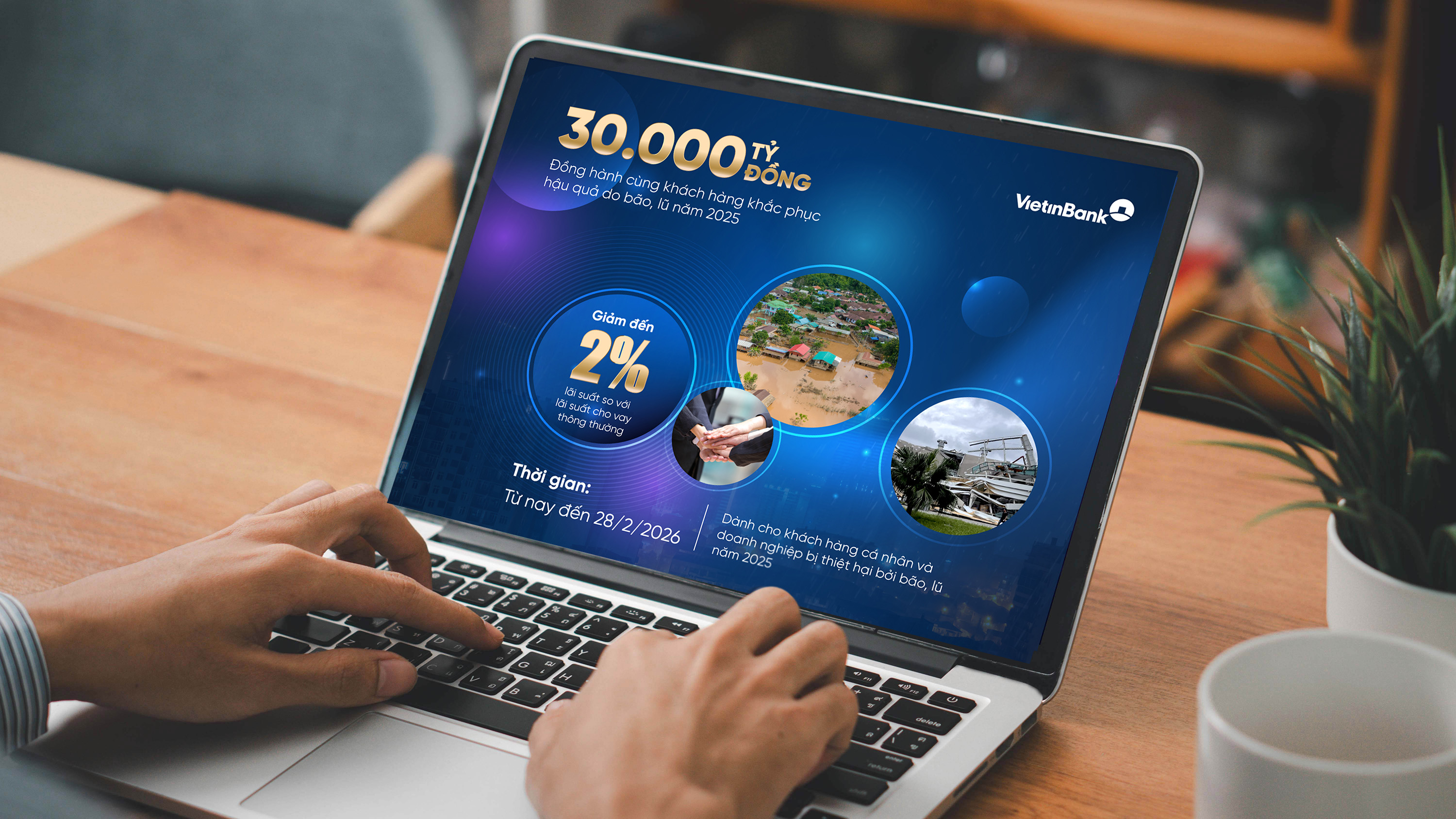 VietinBank dành 30.000 tỷ đồng hỗ trợ khách hàng khắc phục hậu quả bão lũ - Ảnh 2