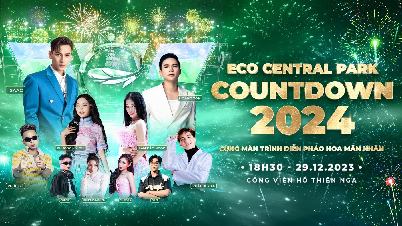 Đ&ecirc;m tiệc countdown ch&agrave;o đ&oacute;n năm mới quy tụ nhiều ca sĩ được y&ecirc;u th&iacute;ch &nbsp;