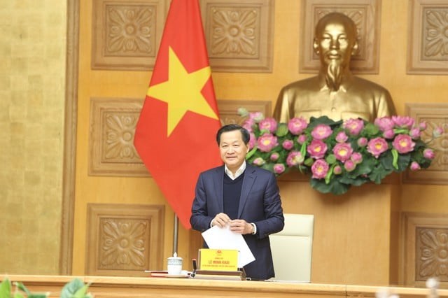 Ph&oacute; thủ tướng L&ecirc; Minh Kh&aacute;i.