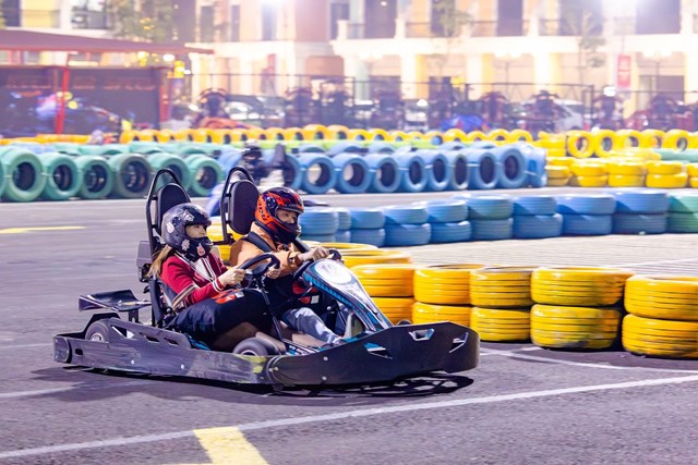 Đường đua Gokart sẽ mang đến trải nghiệm kh&oacute; qu&ecirc;n cho kh&aacute;n giả. Ảnh: Vinhomes