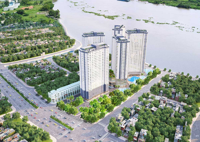 Phối cảnh dự &aacute;n LDG River. Ảnh: Danh Kh&ocirc;i Real &nbsp;