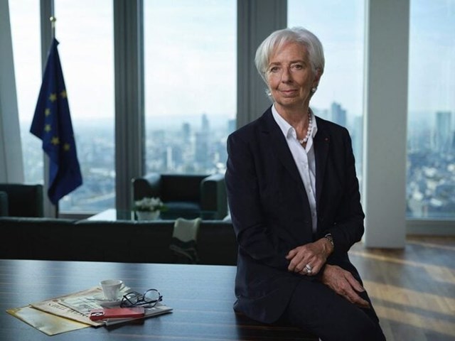 Chủ tịch Ng&acirc;n h&agrave;ng Trung ương Ch&acirc;u &Acirc;u - Christine Lagarde.