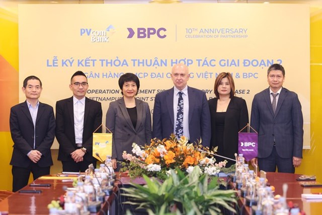 PVcomBank v&#224; BPC k&#253; kết thỏa thuận hợp t&#225;c giai đoạn mới sau một thập kỷ đồng h&#224;nh - Ảnh 1