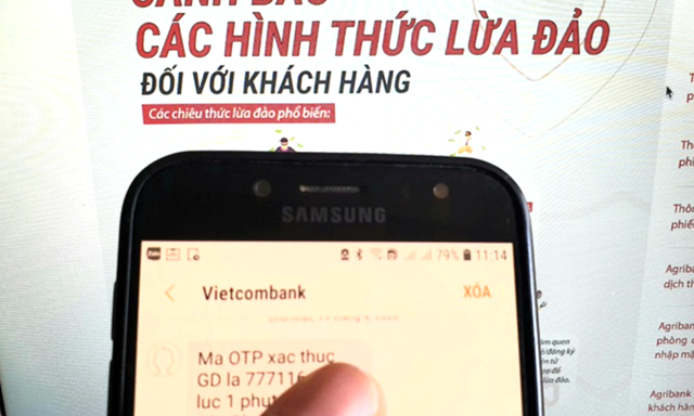 Cảnh b&#225;o lừa đảo kh&#225;ch h&#224;ng sử dụng dịch vụ Mobile Banking ở Quảng Nam - Ảnh 1