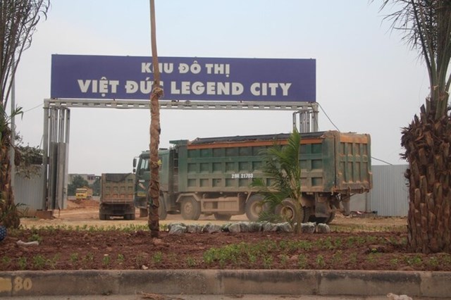 KĐT Việt Đức Lengend City chưa đủ điều kiện b&aacute;n.