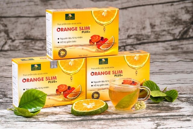 2.500 hộp thực phẩm bảo vệ sức khỏe Orange Slim Plus.