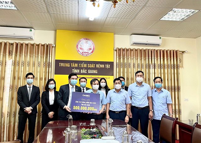 Danko Group ủng hộ tỉnh Bắc Giang trong công tác phòng chống dịch Covid 19  
