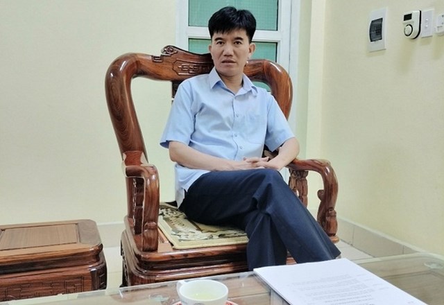 &Ocirc;ng Phạm Đức Biển - Chủ tịch UBND phường Kh&uacute;c Xuy&ecirc;n.