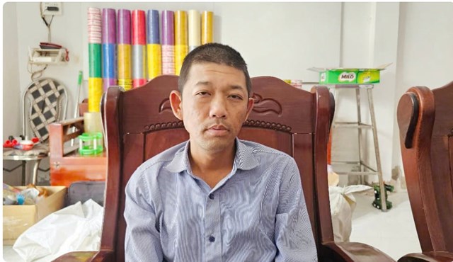 &Ocirc;ng Liễu Qu&yacute; Ng&acirc;n - người tố c&aacute;o C&ocirc;ng ty C.P. Việt Nam "tuồn" thịt heo bẩn ra thị trường.