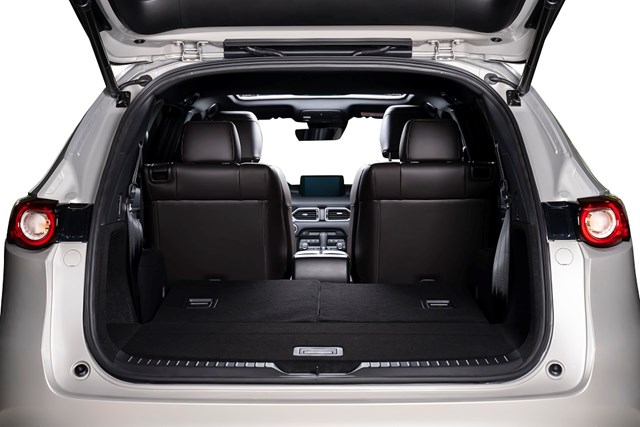 Thể t&iacute;ch khoang h&agrave;nh l&yacute; tr&ecirc;n New Mazda CX-8 khi sử dụng cả h&agrave;ng ghế thứ 3 l&agrave; 209 l&iacute;t.