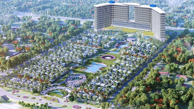 Phối cảnh dự &aacute;n Khu du lịch sinh th&aacute;i Prime - Prime Cam Ranh Bay Hotel &amp; Resorts của Đầu tư Cam L&acirc;m (C&ocirc;ng ty KPF sở hữu 44% vốn).