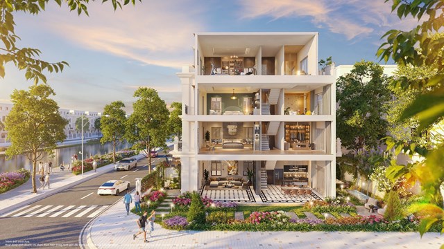 Diện t&iacute;ch 120m2 l&agrave; lựa chọn với đ&ograve;n bẩy t&agrave;i ch&iacute;nh.