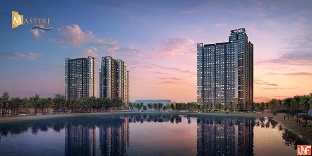  Phối cảnh dự án Masteri Waterfront Gia Lâm, Hà Nội.  