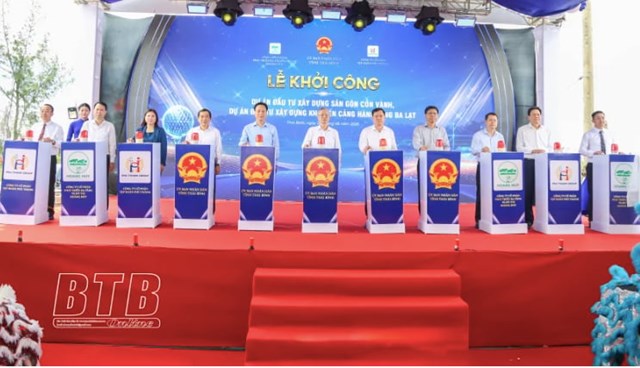Dự &aacute;n s&acirc;n golf cồn V&agrave;nh sẽ đầu tư x&acirc;y dựng s&acirc;n golf 27 hố, c&oacute; tổng mức đầu tư 2.156 tỷ đồng. Ảnh b&aacute;o Th&aacute;i B&igrave;nh&nbsp;