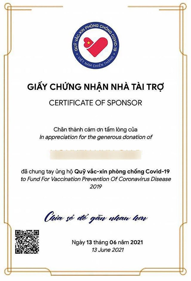 Chung tay góp quỹ vaccine Covid-19 dễ dàng qua website vì một Việt Nam khỏe mạnh - Ảnh 2
