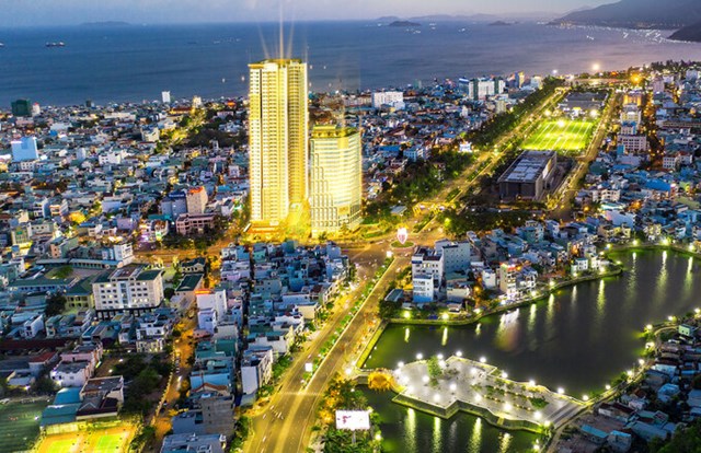 Phối cảnh dự &aacute;n Grand Center Quy Nhơn do CTCP Đầu tư Việt T&acirc;m tham gia đầu tư.