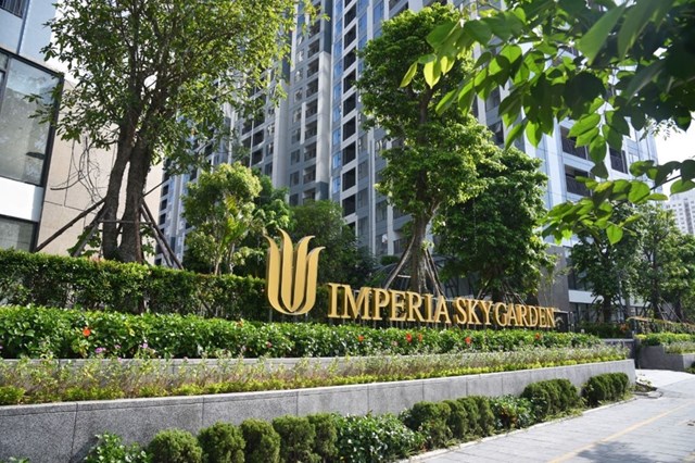 Imperia Sky Garden được vinh danh Top 2 dự &aacute;n chung cư cao cấp tốt nhất năm 2021.