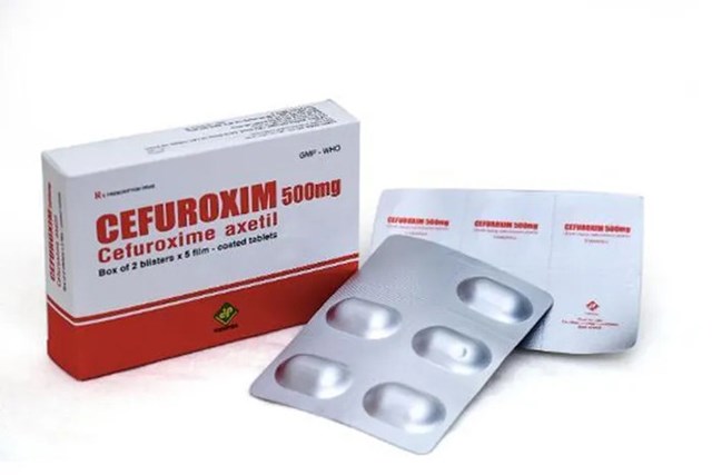 Thu hồi gấp 2 mẫu thuốc kh&aacute;ng sinh Cefuroxim 500mg bị l&agrave;m giả tinh vi. (Ảnh: Internet)