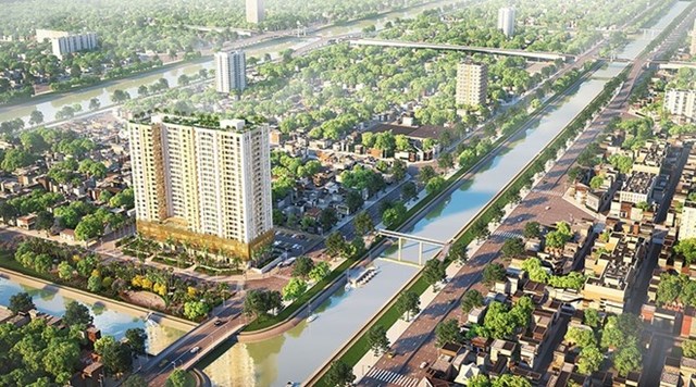 Phối cảnh Dự &aacute;n Aurora Residences