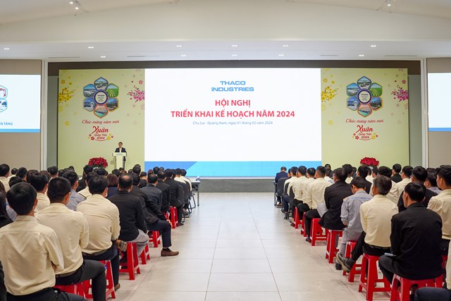 Hội nghị Triển khai kế hoạch THACO INDUSTRIES 2024