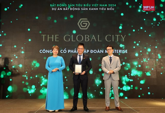 The Global City trở th&agrave;nh &ldquo;Dự &aacute;n bất động sản xanh ti&ecirc;u biểu 2024&rdquo;