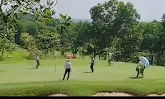 Cần xử l&yacute; nghi&ecirc;m h&agrave;nh vi vi phạm quy định ph&ograve;ng, chống dịch của s&acirc;n golf Sky Lake.