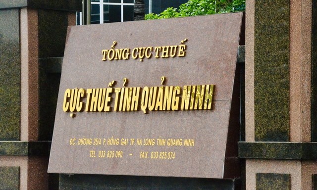 Trụ sở Cục thuế tỉnh Quảng Ninh (Ảnh: Nguyễn Kim)