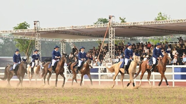 Kế cận ph&acirc;n khu Qu&yacute; Tộc l&agrave; Học viện Cưỡi ngựa Ho&agrave;ng gia, tiện &iacute;ch lần đầu ti&ecirc;n c&oacute; mặt tại Việt Nam.