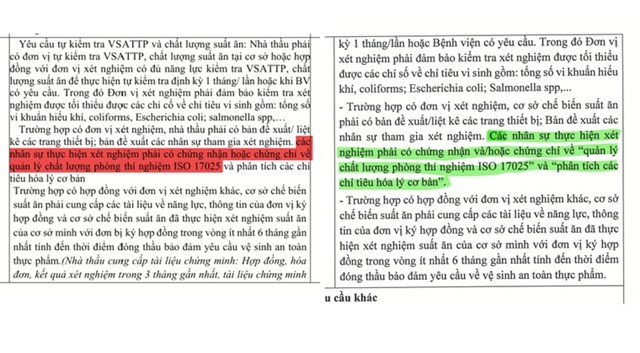 G&#243;i thầu suất ăn tại Bệnh viện Thống Nhất: Nh&#224; thầu cho rằng c&#243; dấu hiệu th&#244;ng thầu! - Ảnh 2