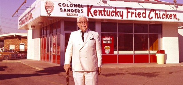 Một "đế chế" KFC sẽ kh&ocirc;ng tồn tại nếu Harland Sanders ngừng cố gắng.