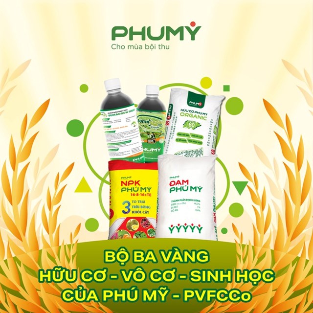 PVFCCo – Ph&#250; Mỹ ra mắt Hữu cơ Ph&#250; Mỹ Organic, ho&#224;n thiện “Bộ ba v&#224;ng” dinh dưỡng cho n&#244;ng nghiệp bền vững - Ảnh 2