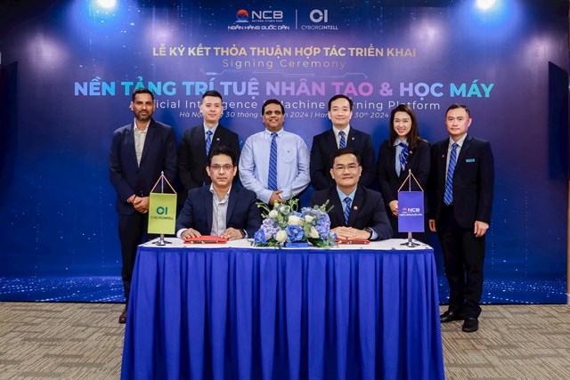 NCB hợp t&aacute;c c&ugrave;ng CyborgIntell triển khai Nền tảng Tr&iacute; tuệ nh&acirc;n tạo v&agrave; học m&aacute;y