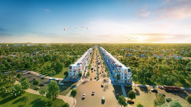Imperia Grand Plaza Đức H&ograve;a - Trục xương sống kết nối đ&ocirc; thị vệ tinh tương lai.