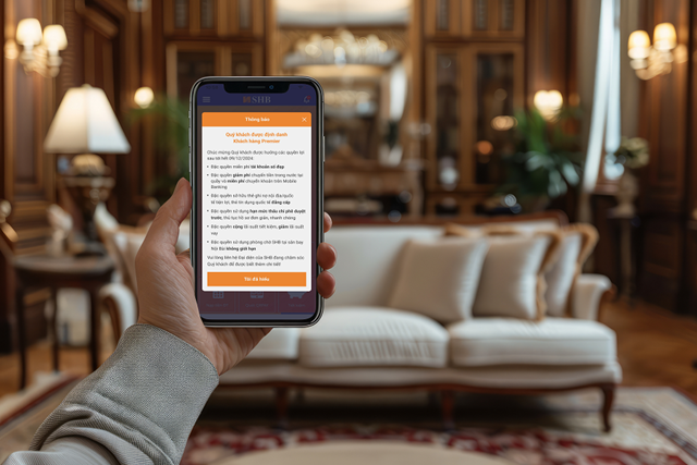 SHB Mobile cập nhật t&#237;nh năng d&#224;nh ri&#234;ng cho kh&#225;ch h&#224;ng cao cấp - Ảnh 1