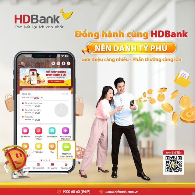 HDBank thưởng v&#224;ng SJC cho kh&#225;ch h&#224;ng sử dụng dịch vụ - Ảnh 2