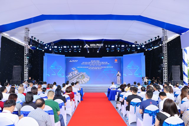 H&#242;a Ph&#225;t khởi c&#244;ng dự &#225;n khu nh&#224; ở c&#244;ng nh&#226;n, nh&#224; ở x&#227; hội KCN Y&#234;n Mỹ II gần 5.000 tỷ đồng - Ảnh 4