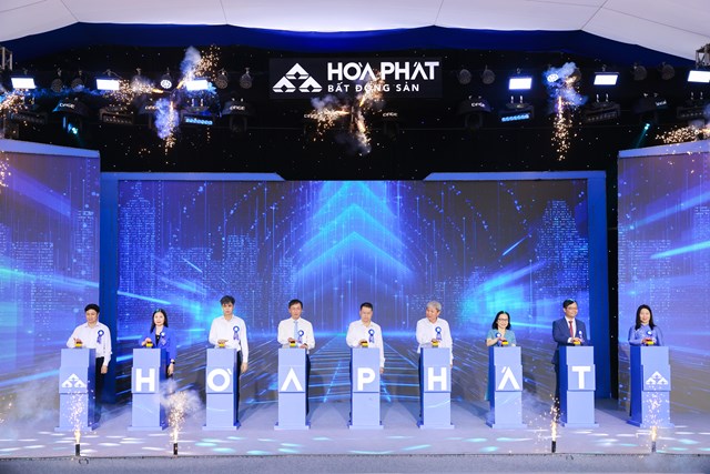 H&#242;a Ph&#225;t khởi c&#244;ng dự &#225;n khu nh&#224; ở c&#244;ng nh&#226;n, nh&#224; ở x&#227; hội KCN Y&#234;n Mỹ II gần 5.000 tỷ đồng - Ảnh 1