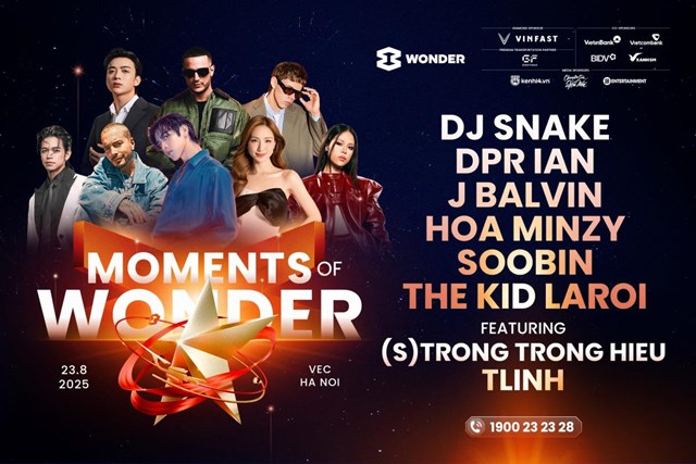 8Wonder tạo kh&aacute;c biệt bằng d&agrave;n sao đ&igrave;nh đ&aacute;m khắp năm ch&acirc;u