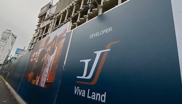 H&igrave;nh ảnh logo Viva Land xuất hiện tại dự &aacute;n One Central HCM.