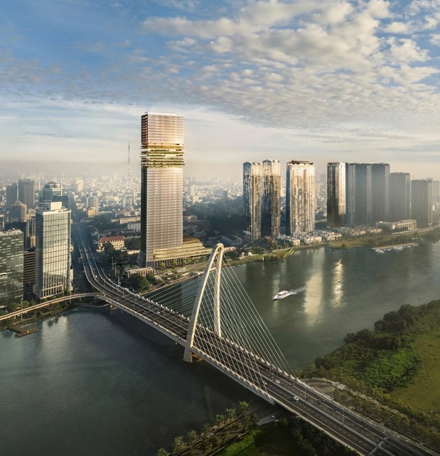 Marina Central Tower - biểu tượng l&agrave;m n&ecirc;n ch&acirc;n trời mới của TPHCM &nbsp;